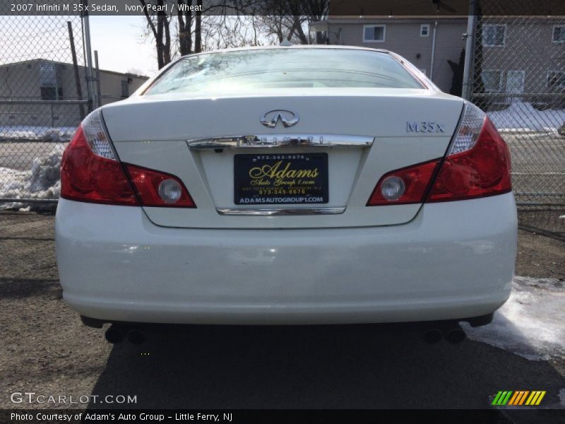 Ivory Pearl / Wheat 2007 Infiniti M 35x Sedan