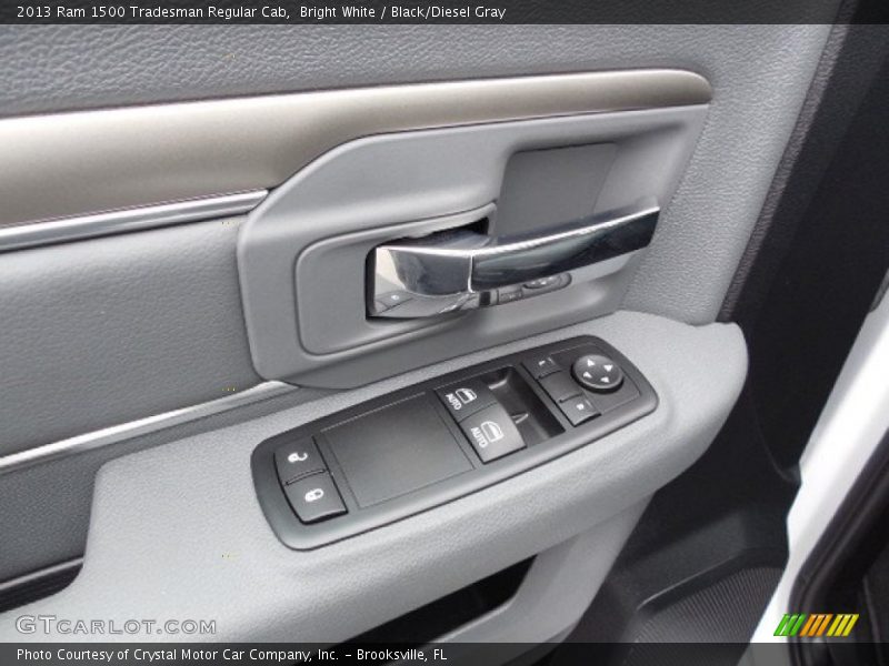 Bright White / Black/Diesel Gray 2013 Ram 1500 Tradesman Regular Cab