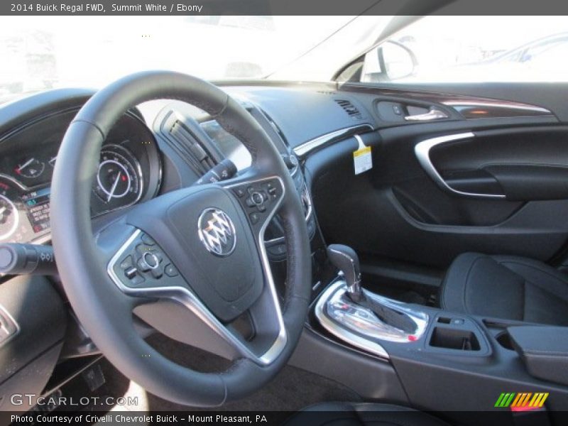 Summit White / Ebony 2014 Buick Regal FWD