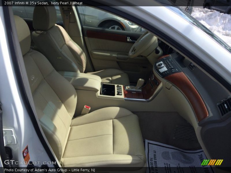 Ivory Pearl / Wheat 2007 Infiniti M 35x Sedan