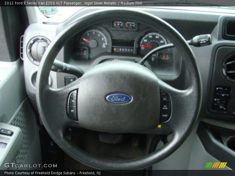 Ingot Silver Metallic / Medium Flint 2012 Ford E Series Van E350 XLT Passenger
