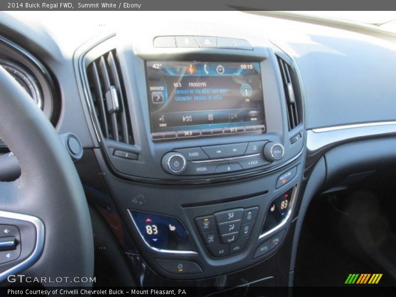 Summit White / Ebony 2014 Buick Regal FWD