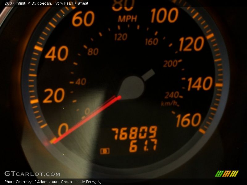 Ivory Pearl / Wheat 2007 Infiniti M 35x Sedan