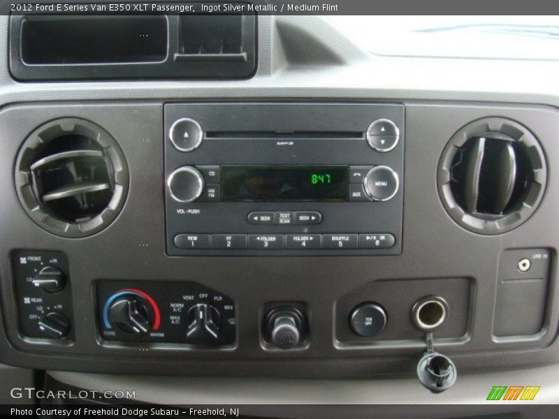 Ingot Silver Metallic / Medium Flint 2012 Ford E Series Van E350 XLT Passenger