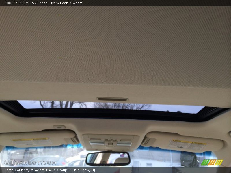 Ivory Pearl / Wheat 2007 Infiniti M 35x Sedan