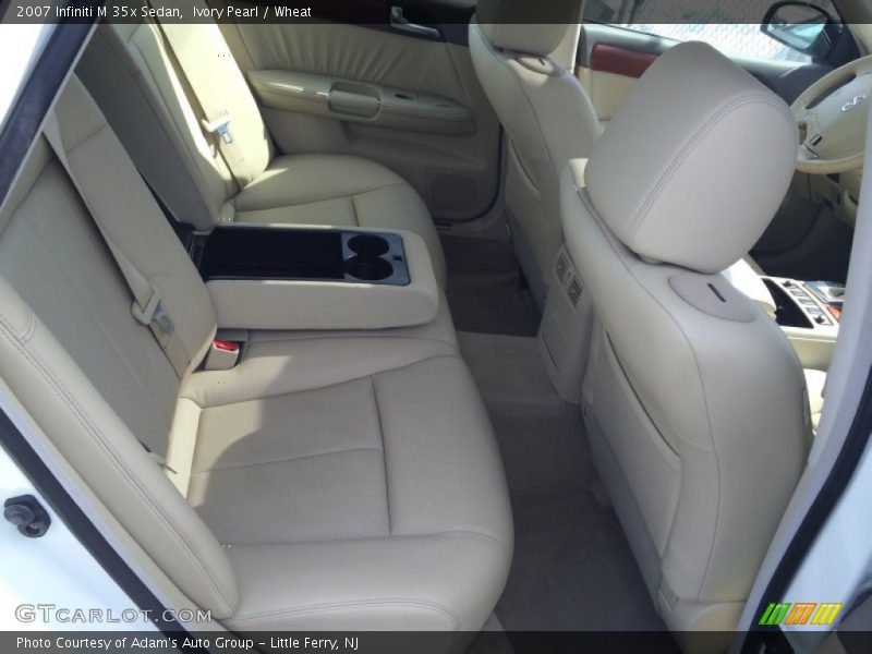 Ivory Pearl / Wheat 2007 Infiniti M 35x Sedan
