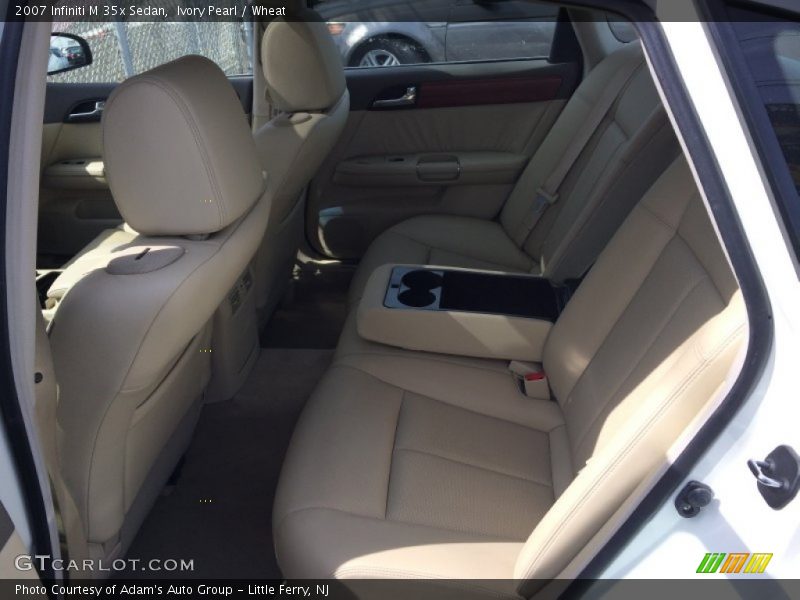 Ivory Pearl / Wheat 2007 Infiniti M 35x Sedan