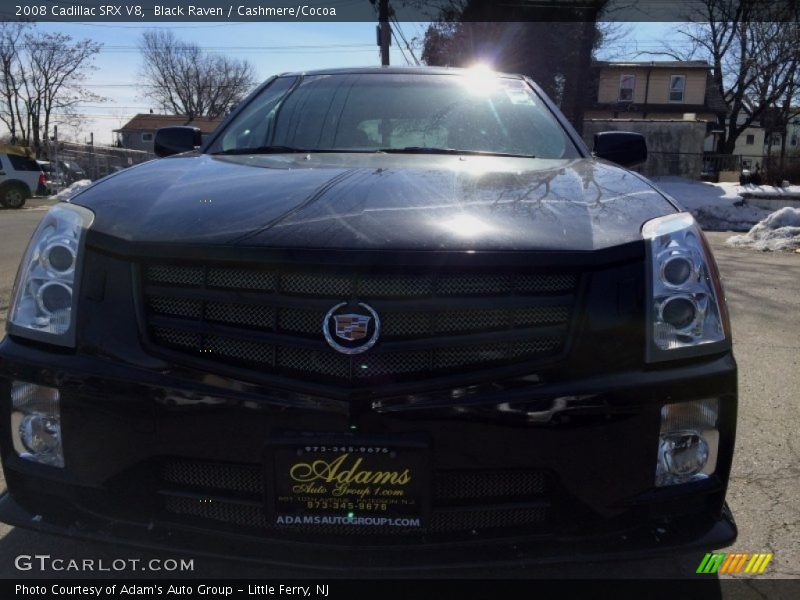 Black Raven / Cashmere/Cocoa 2008 Cadillac SRX V8