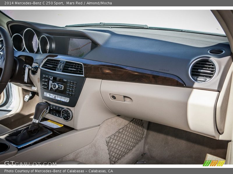 Mars Red / Almond/Mocha 2014 Mercedes-Benz C 250 Sport