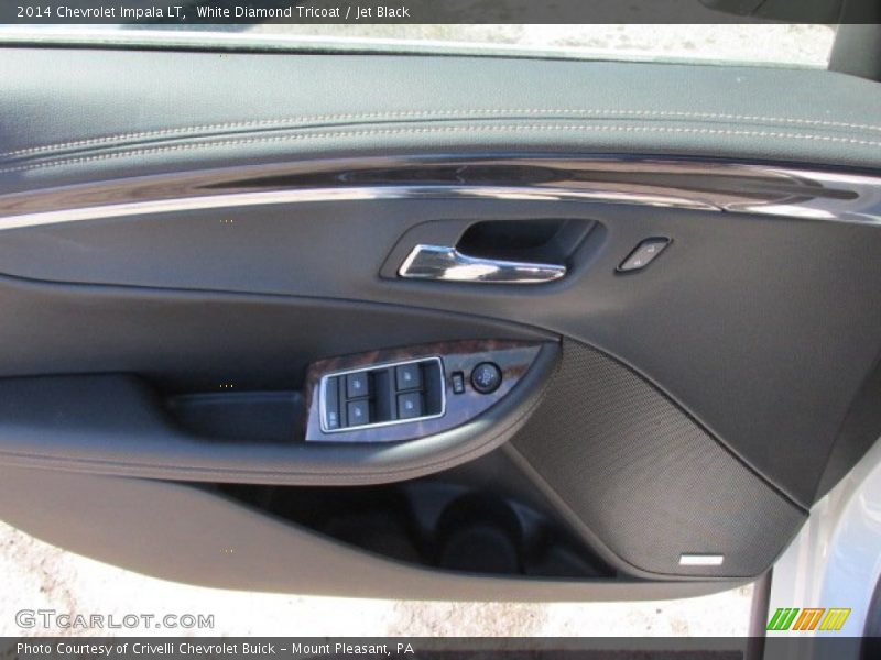 White Diamond Tricoat / Jet Black 2014 Chevrolet Impala LT