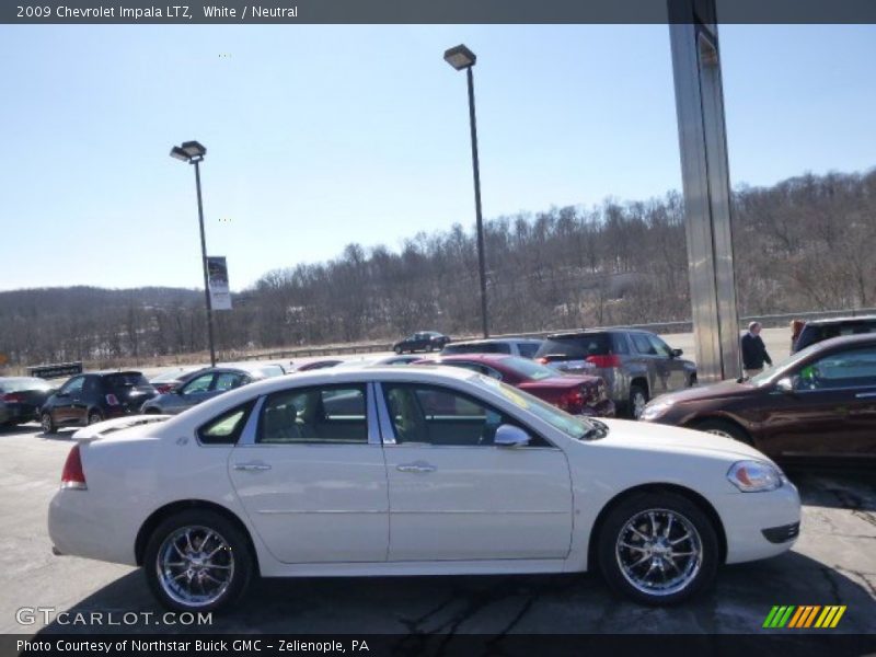 White / Neutral 2009 Chevrolet Impala LTZ