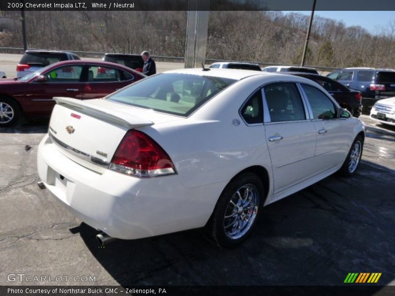 White / Neutral 2009 Chevrolet Impala LTZ