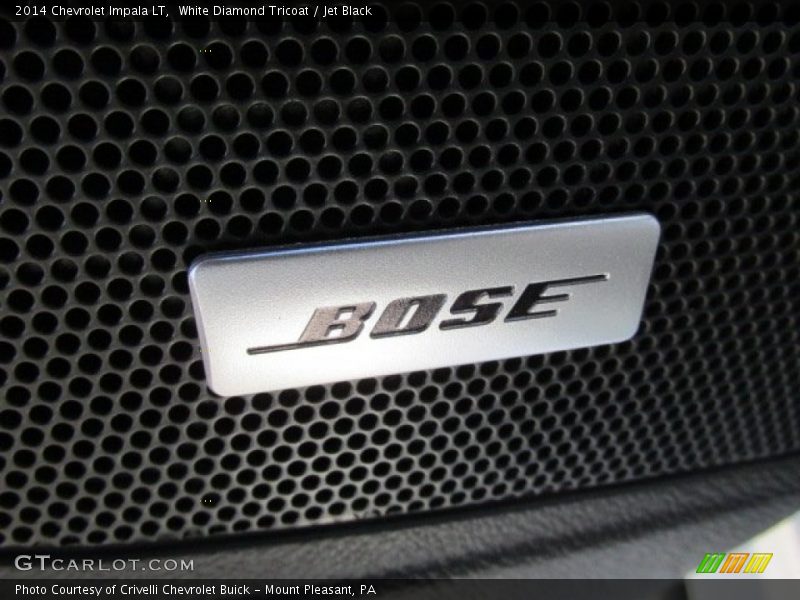 White Diamond Tricoat / Jet Black 2014 Chevrolet Impala LT