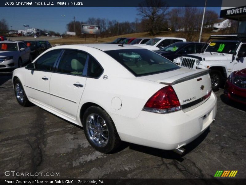 White / Neutral 2009 Chevrolet Impala LTZ