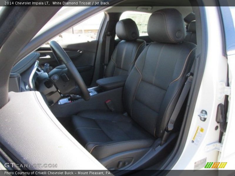 White Diamond Tricoat / Jet Black 2014 Chevrolet Impala LT