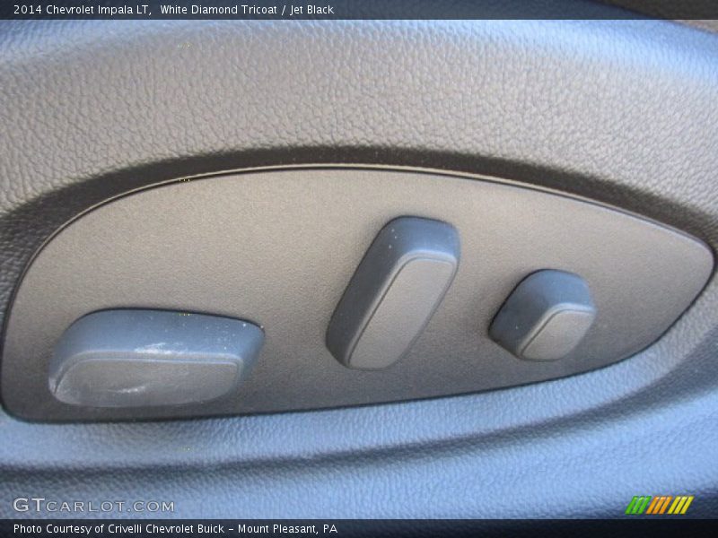 White Diamond Tricoat / Jet Black 2014 Chevrolet Impala LT