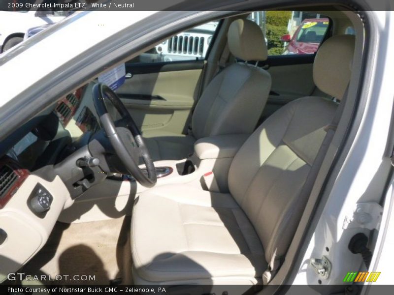 White / Neutral 2009 Chevrolet Impala LTZ