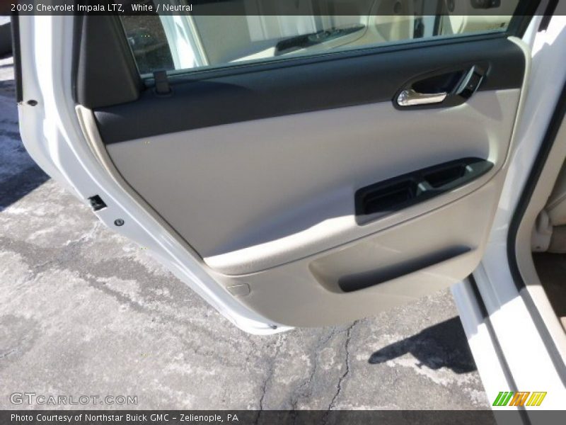 White / Neutral 2009 Chevrolet Impala LTZ