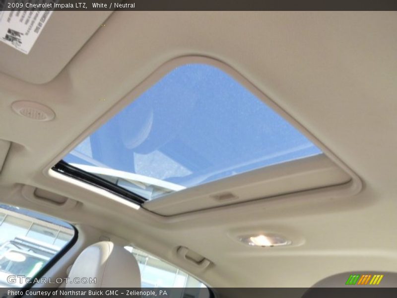 White / Neutral 2009 Chevrolet Impala LTZ