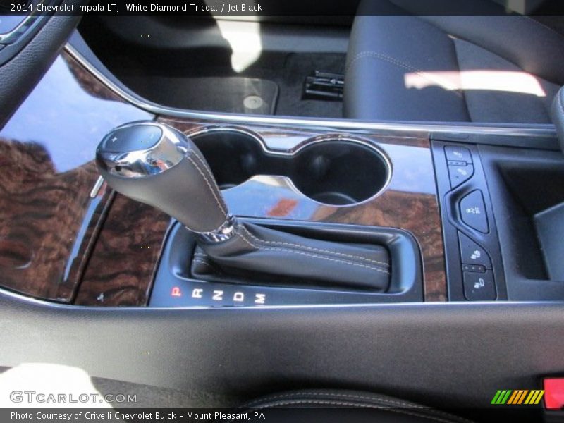 White Diamond Tricoat / Jet Black 2014 Chevrolet Impala LT