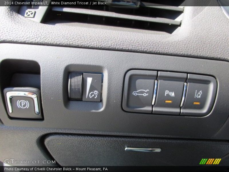 White Diamond Tricoat / Jet Black 2014 Chevrolet Impala LT