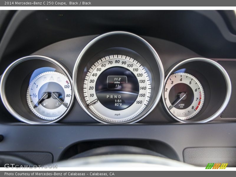 Black / Black 2014 Mercedes-Benz C 250 Coupe