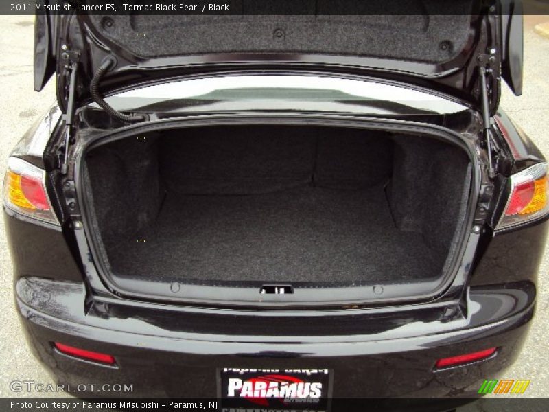 Tarmac Black Pearl / Black 2011 Mitsubishi Lancer ES