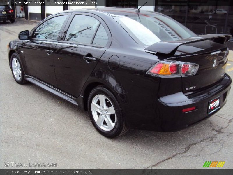 Tarmac Black Pearl / Black 2011 Mitsubishi Lancer ES