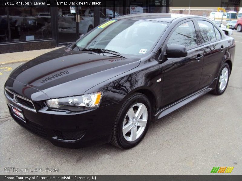 Tarmac Black Pearl / Black 2011 Mitsubishi Lancer ES