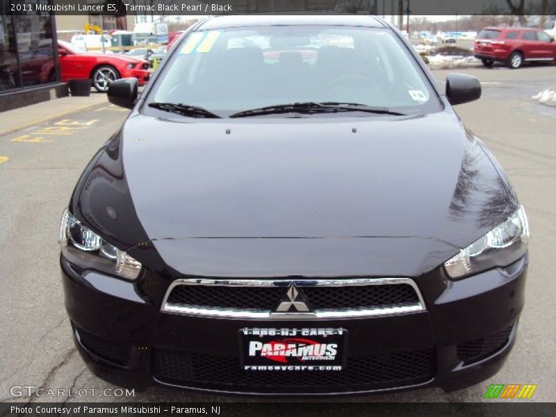 Tarmac Black Pearl / Black 2011 Mitsubishi Lancer ES