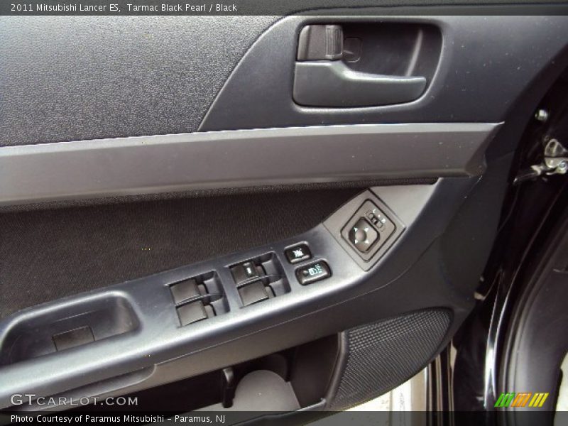 Tarmac Black Pearl / Black 2011 Mitsubishi Lancer ES