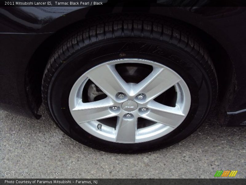Tarmac Black Pearl / Black 2011 Mitsubishi Lancer ES
