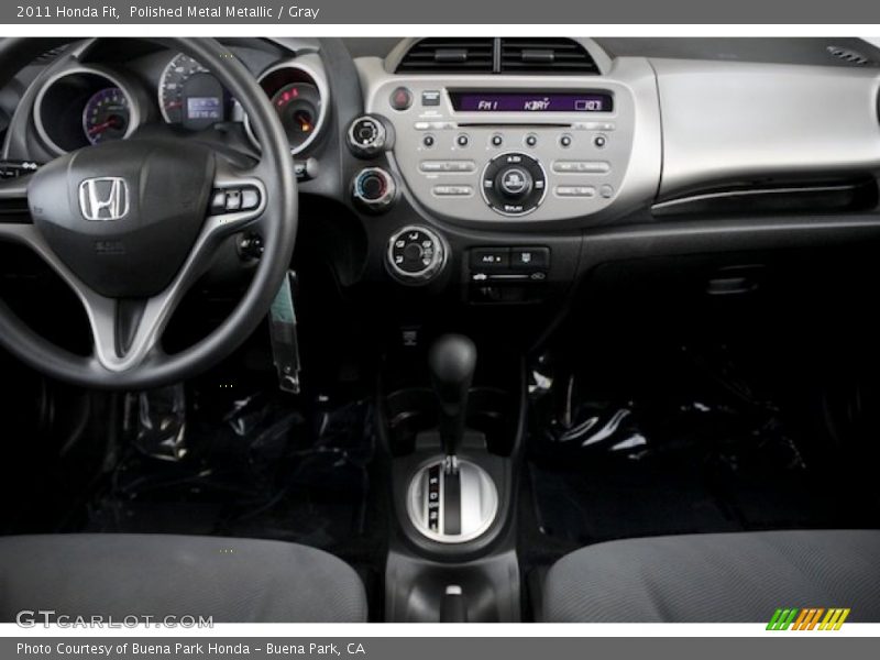Polished Metal Metallic / Gray 2011 Honda Fit
