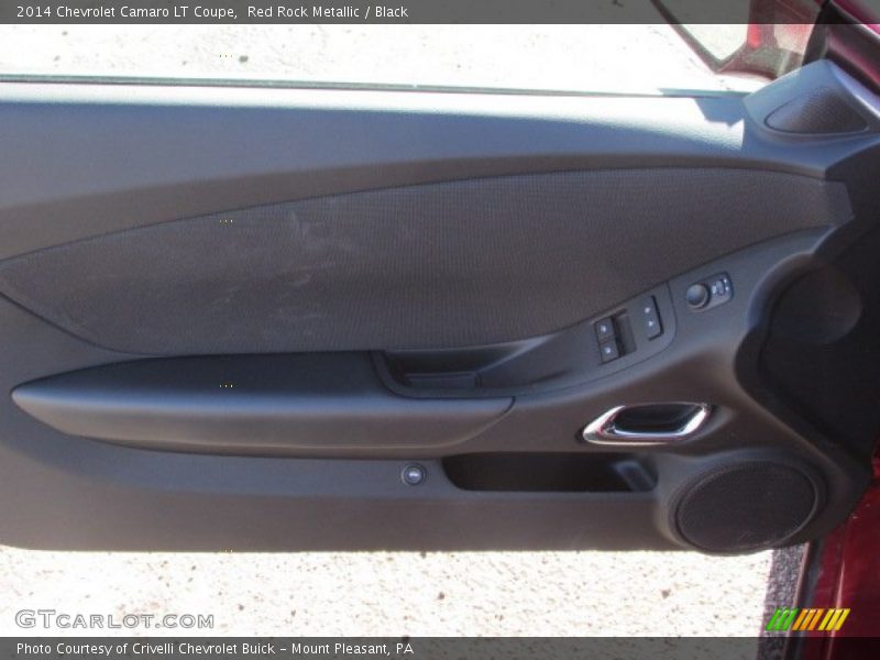 Red Rock Metallic / Black 2014 Chevrolet Camaro LT Coupe