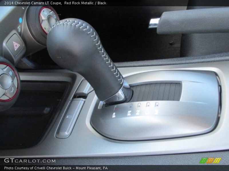 Red Rock Metallic / Black 2014 Chevrolet Camaro LT Coupe
