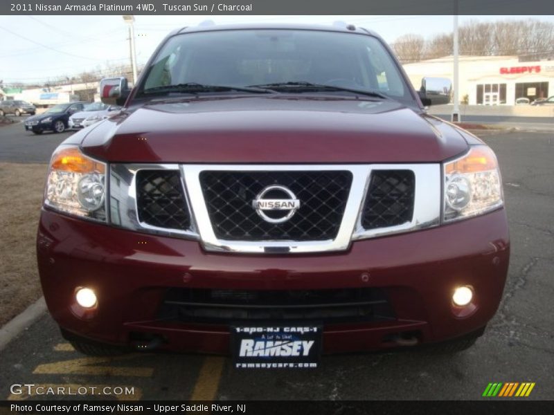 Tuscan Sun / Charcoal 2011 Nissan Armada Platinum 4WD
