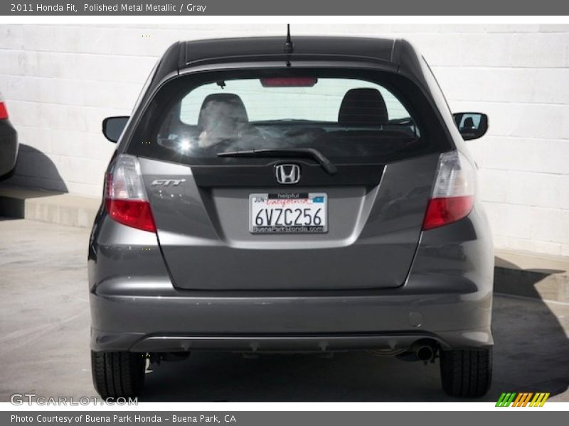 Polished Metal Metallic / Gray 2011 Honda Fit