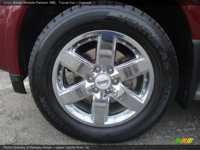 Tuscan Sun / Charcoal 2011 Nissan Armada Platinum 4WD