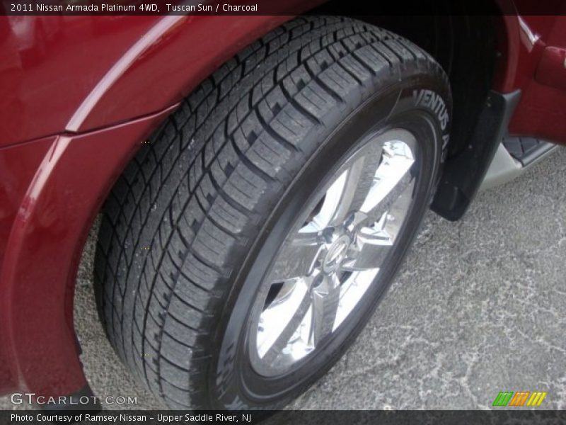 Tuscan Sun / Charcoal 2011 Nissan Armada Platinum 4WD