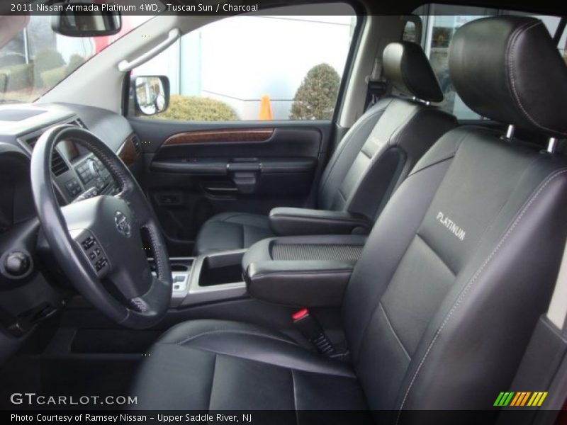 Tuscan Sun / Charcoal 2011 Nissan Armada Platinum 4WD
