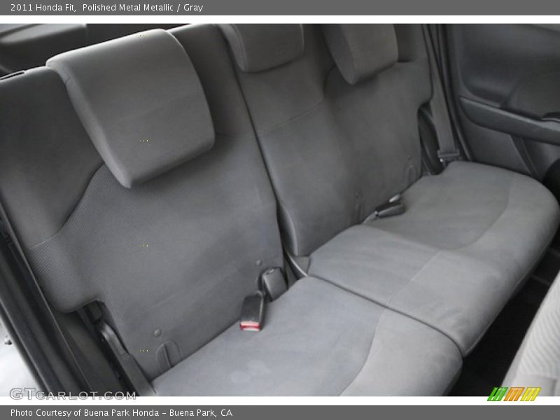 Polished Metal Metallic / Gray 2011 Honda Fit