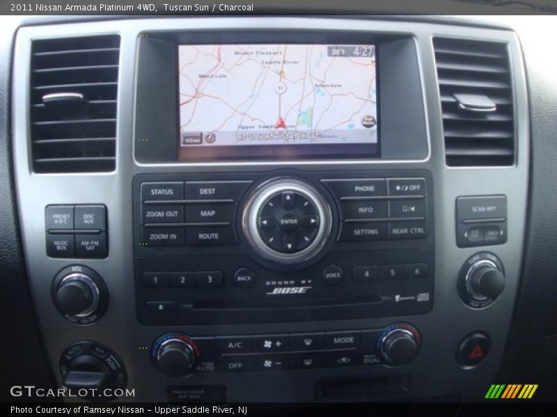 Tuscan Sun / Charcoal 2011 Nissan Armada Platinum 4WD
