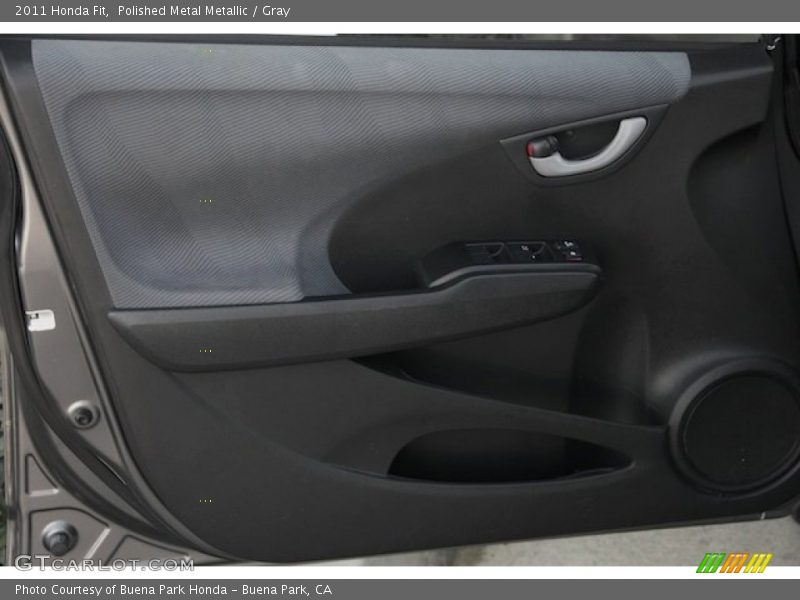 Polished Metal Metallic / Gray 2011 Honda Fit