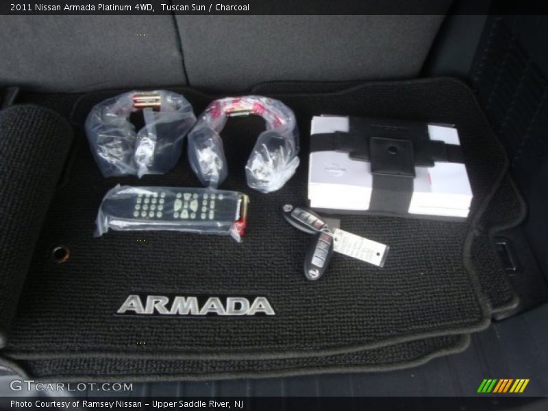 Tuscan Sun / Charcoal 2011 Nissan Armada Platinum 4WD