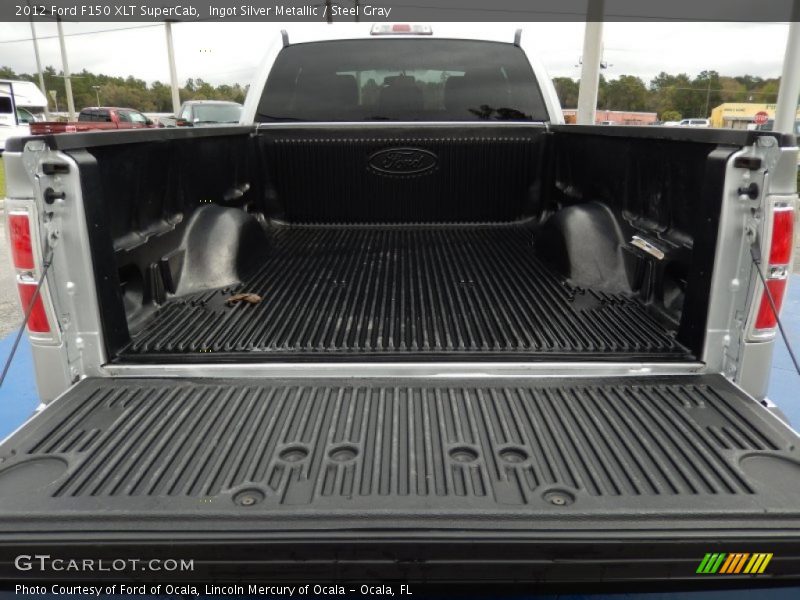 Ingot Silver Metallic / Steel Gray 2012 Ford F150 XLT SuperCab