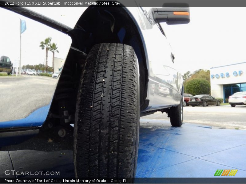 Ingot Silver Metallic / Steel Gray 2012 Ford F150 XLT SuperCab