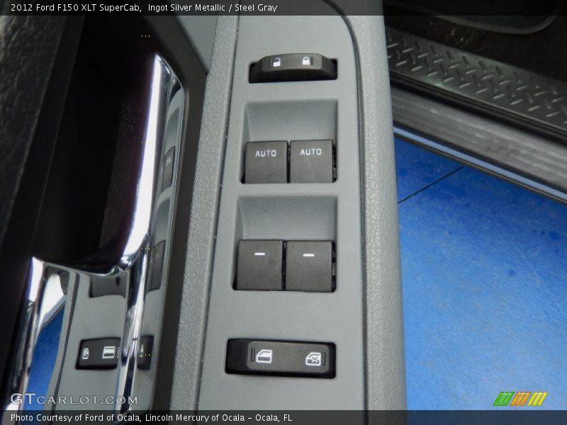 Ingot Silver Metallic / Steel Gray 2012 Ford F150 XLT SuperCab