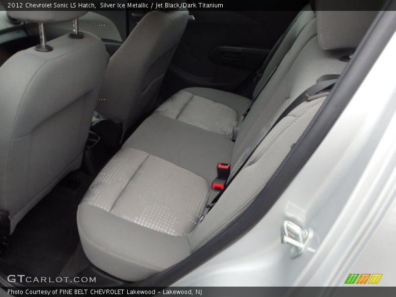 Silver Ice Metallic / Jet Black/Dark Titanium 2012 Chevrolet Sonic LS Hatch