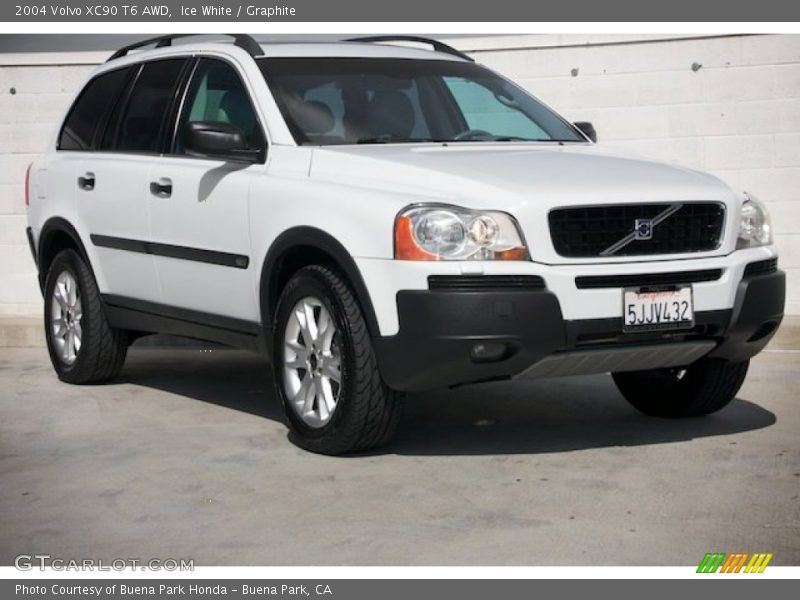 Ice White / Graphite 2004 Volvo XC90 T6 AWD