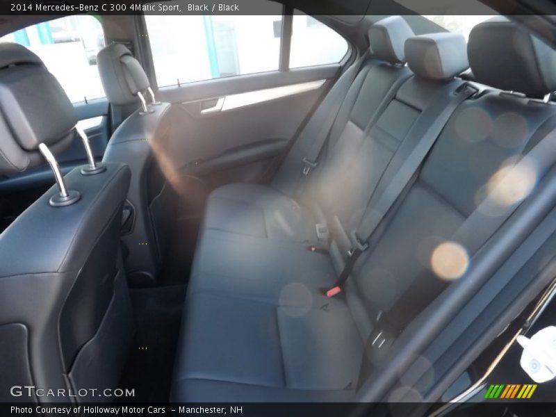 Black / Black 2014 Mercedes-Benz C 300 4Matic Sport